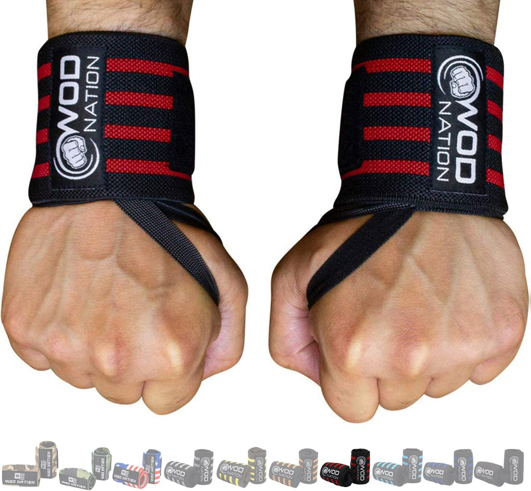 Gymreapers Strength Wrist Wraps for Cross Training, Olympic Lifting,  Strength, WOD Workouts, Calisthenics - Strong Wrist Support for Men and  Women - Fits All Wrist Sizes
